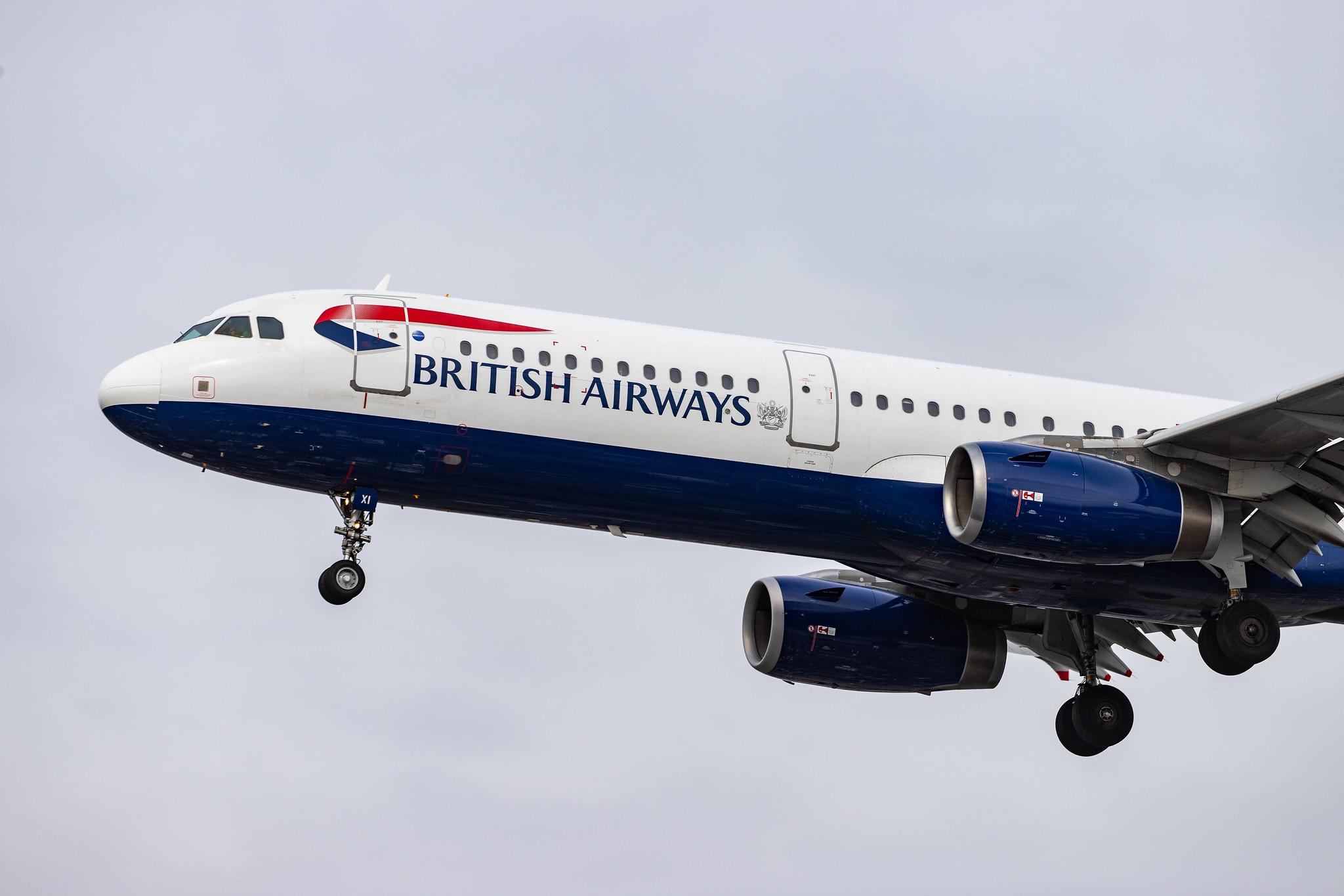 London Heathrow Airport: British Airways (BA / BAW) |  Airbus A321-231 A321 | G-EUXI | MSN 2536