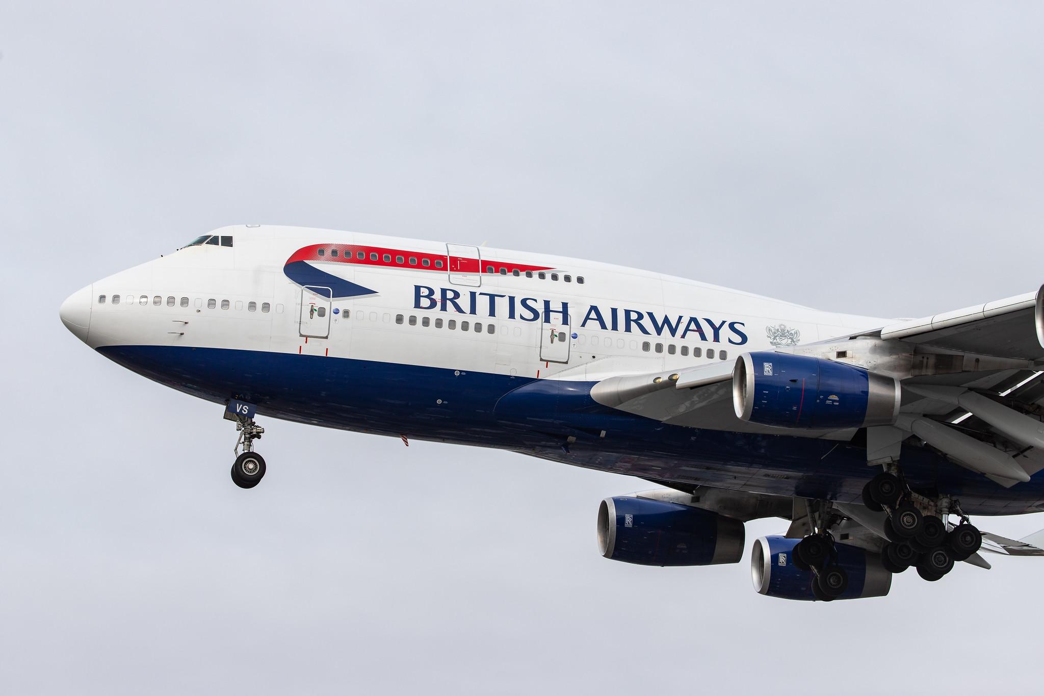 London Heathrow Airport: British Airways (BA / BAW) |  Boeing 747-436 B744 | G-CIVS | MSN 28851