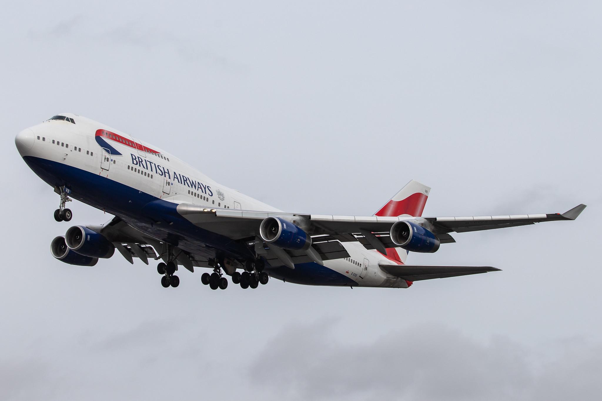 London Heathrow Airport: British Airways (BA / BAW) |  Boeing 747-436 B744 | G-CIVS | MSN 28851