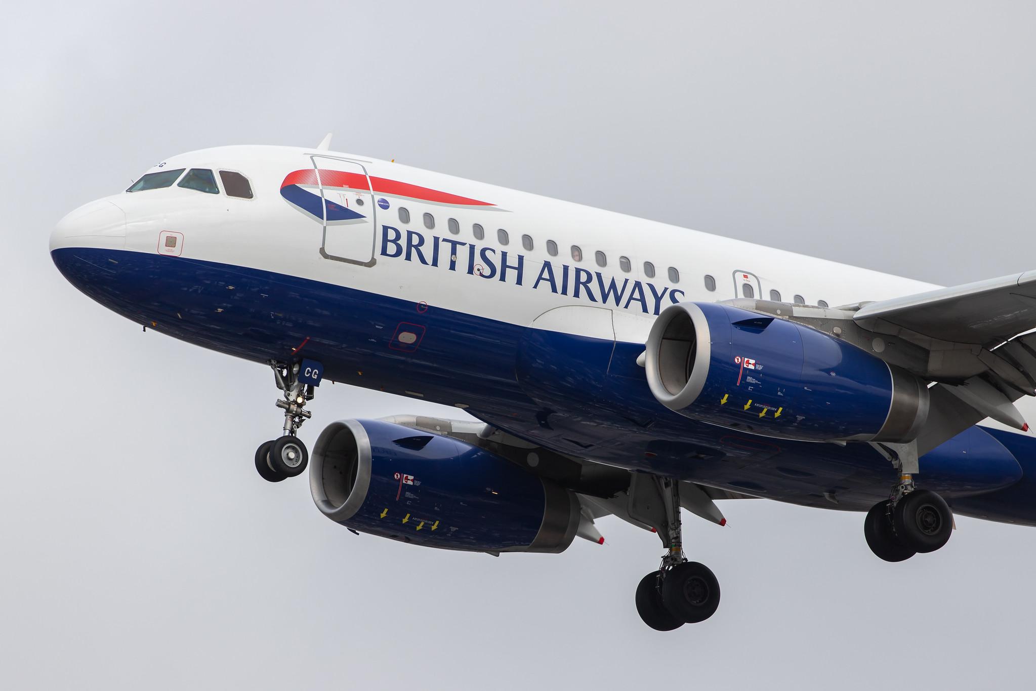 London Heathrow Airport: British Airways (BA / BAW) |  Airbus A319-131 A319 | G-DBCG | MSN 2694