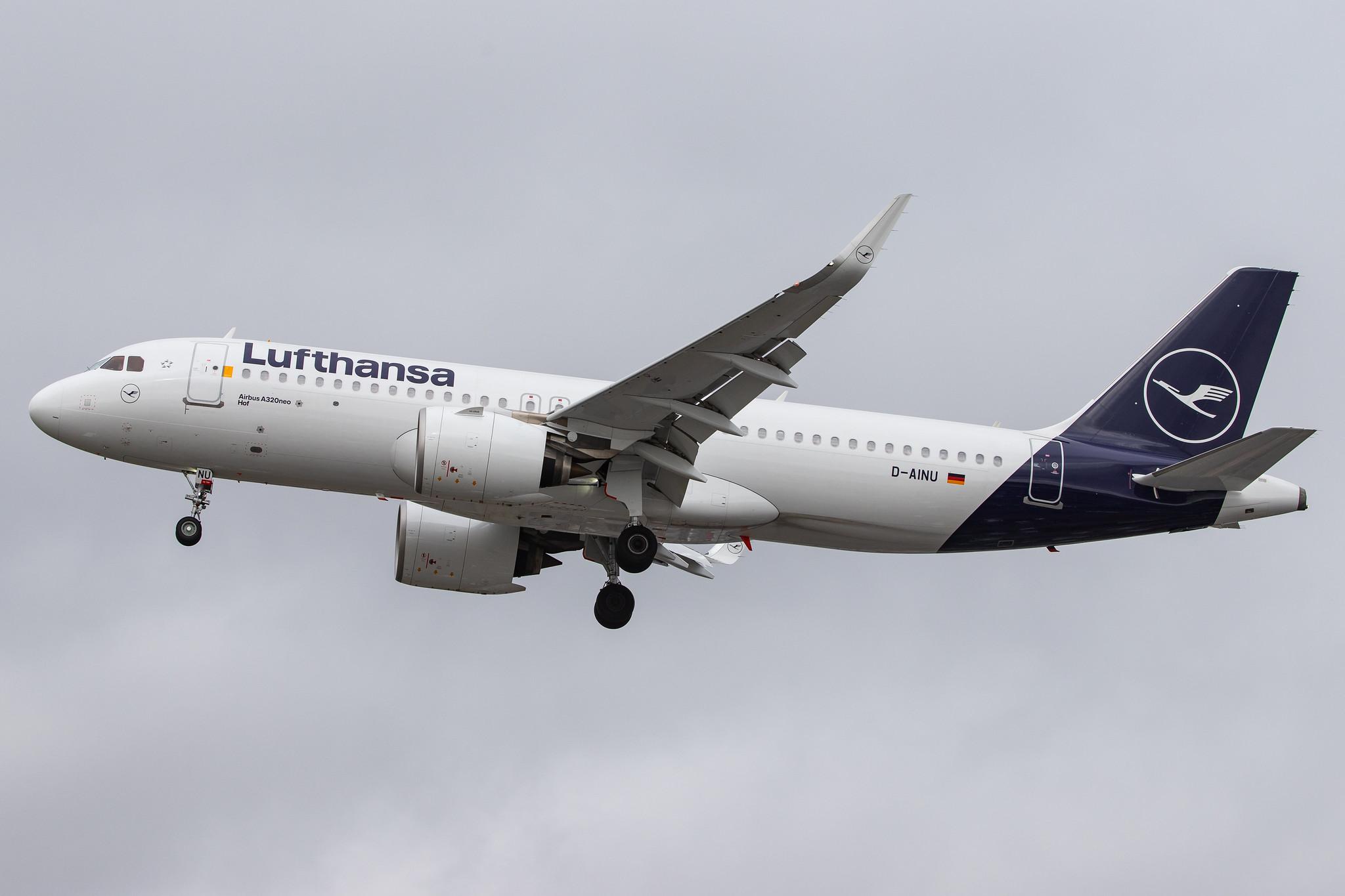 London Heathrow Airport: Lufthansa (LH / DLH) |  Airbus A320-271N A20N | D-AINU | MSN 8728