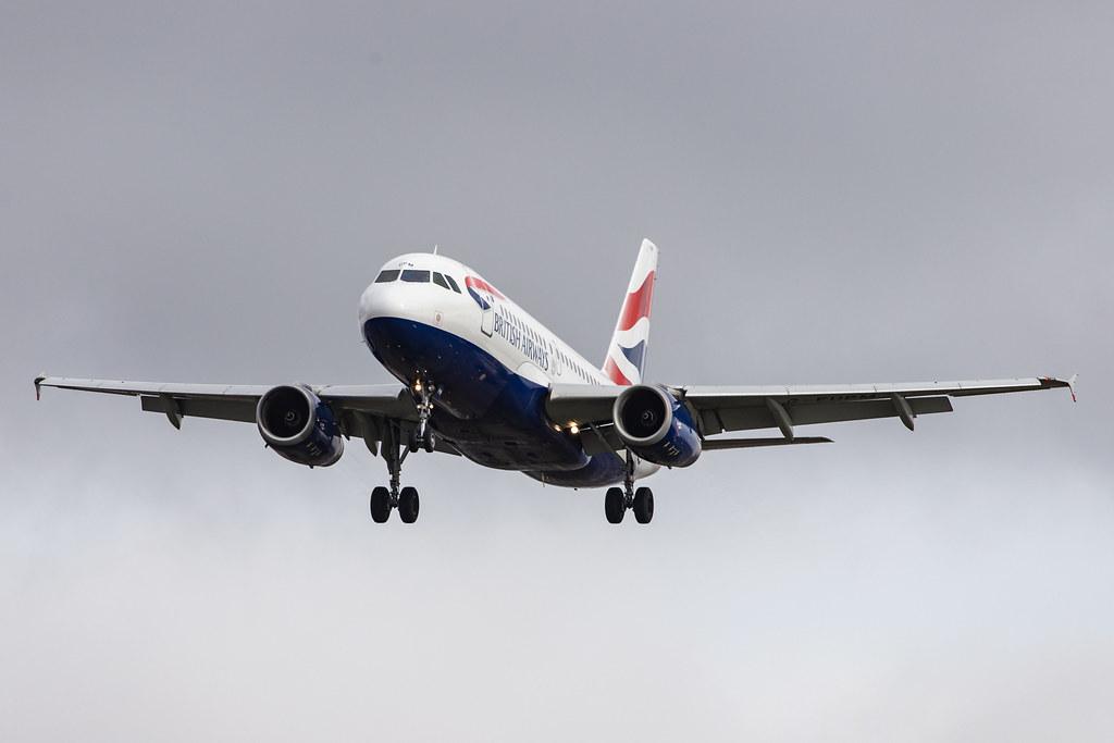 London Heathrow Airport: British Airways (BA / BAW) |  Airbus A319-131 A319 | G-EUPM | MSN 1258