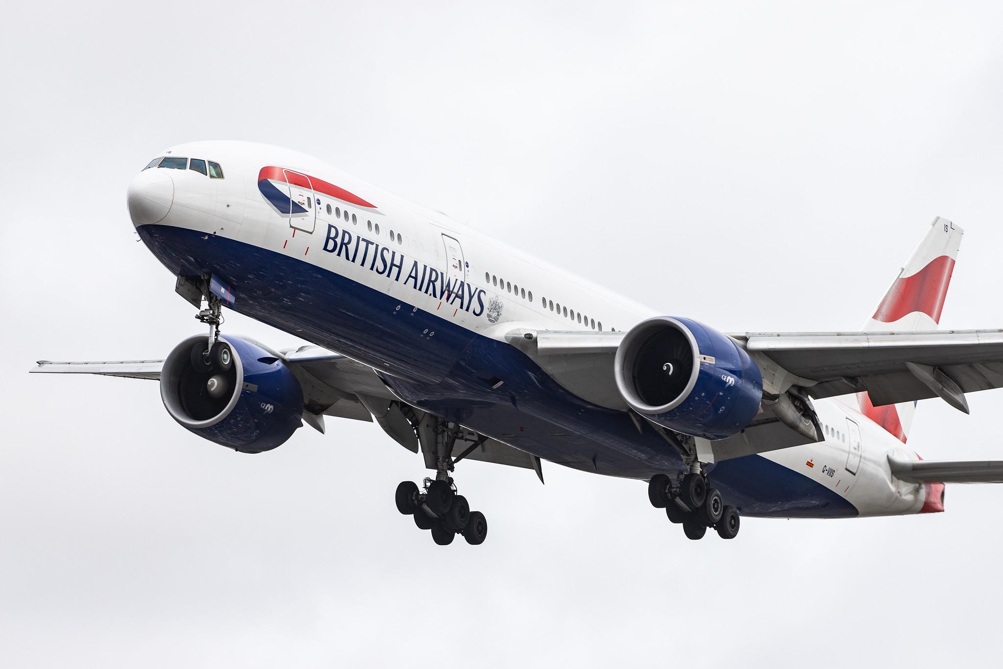London Heathrow Airport: British Airways (BA / BAW) |  Boeing 777-236(ER) B772 | G-VIIS | MSN 29323