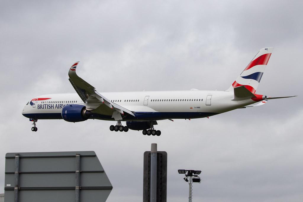London Heathrow Airport: British Airways (BA / BAW) |  Airbus A350-1041 A35K | G-XWBE | MSN 386