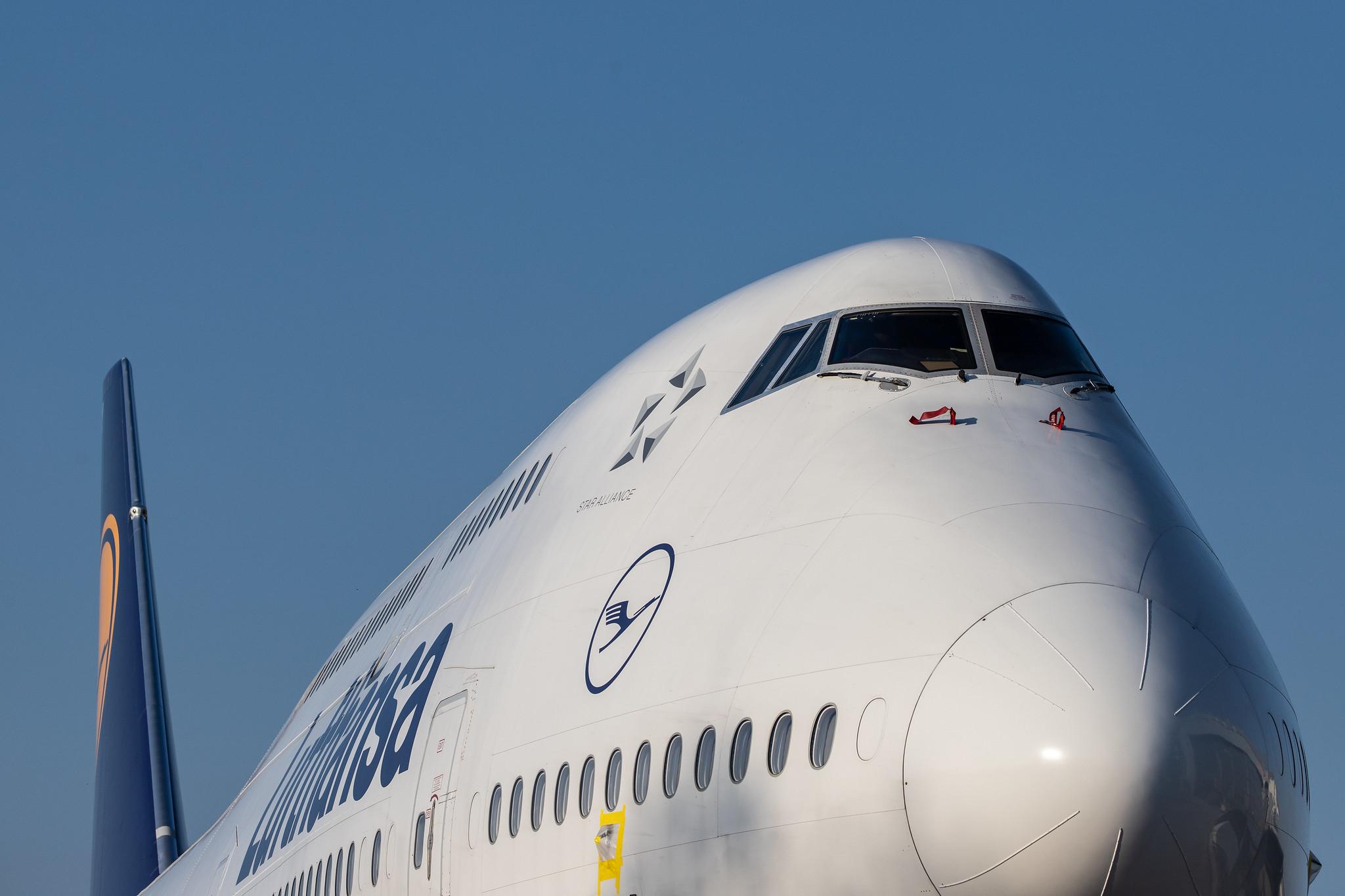 Hamburg Airport: Lufthansa (LH / DLH) |  Boeing 747-830 B748 | D-ABYI | MSN 37833