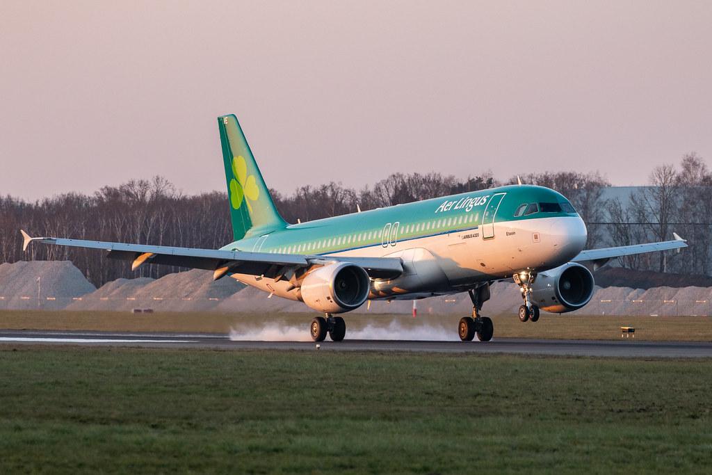 Hamburg Airport: Aer Lingus (EI / EIN) |  Airbus A320-214 A320 | EI-DVE | MSN 3129