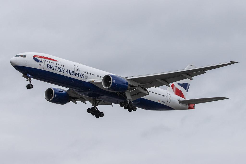 London Heathrow Airport: British Airways (BA / BAW) |  Boeing 777-236(ER) B772 | G-YMMK | MSN 30312