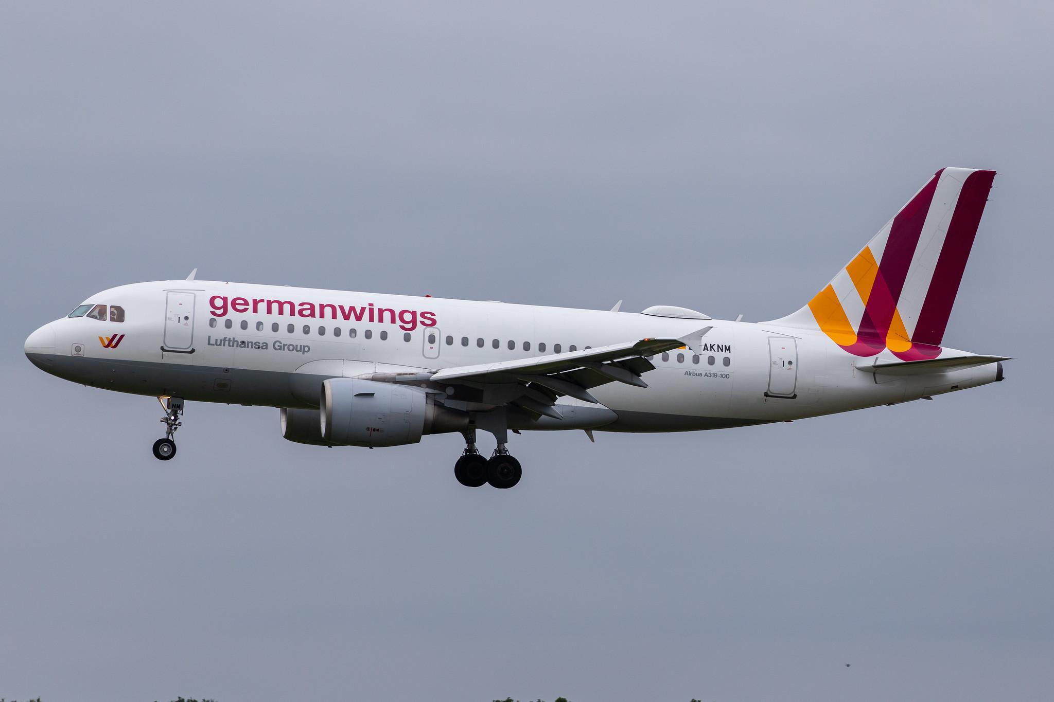 Hamburg Airport: Eurowings (EW / EWG) | Operator: Germanwings |  Airbus A319-112 A319 | D-AKNM | MSN 1089