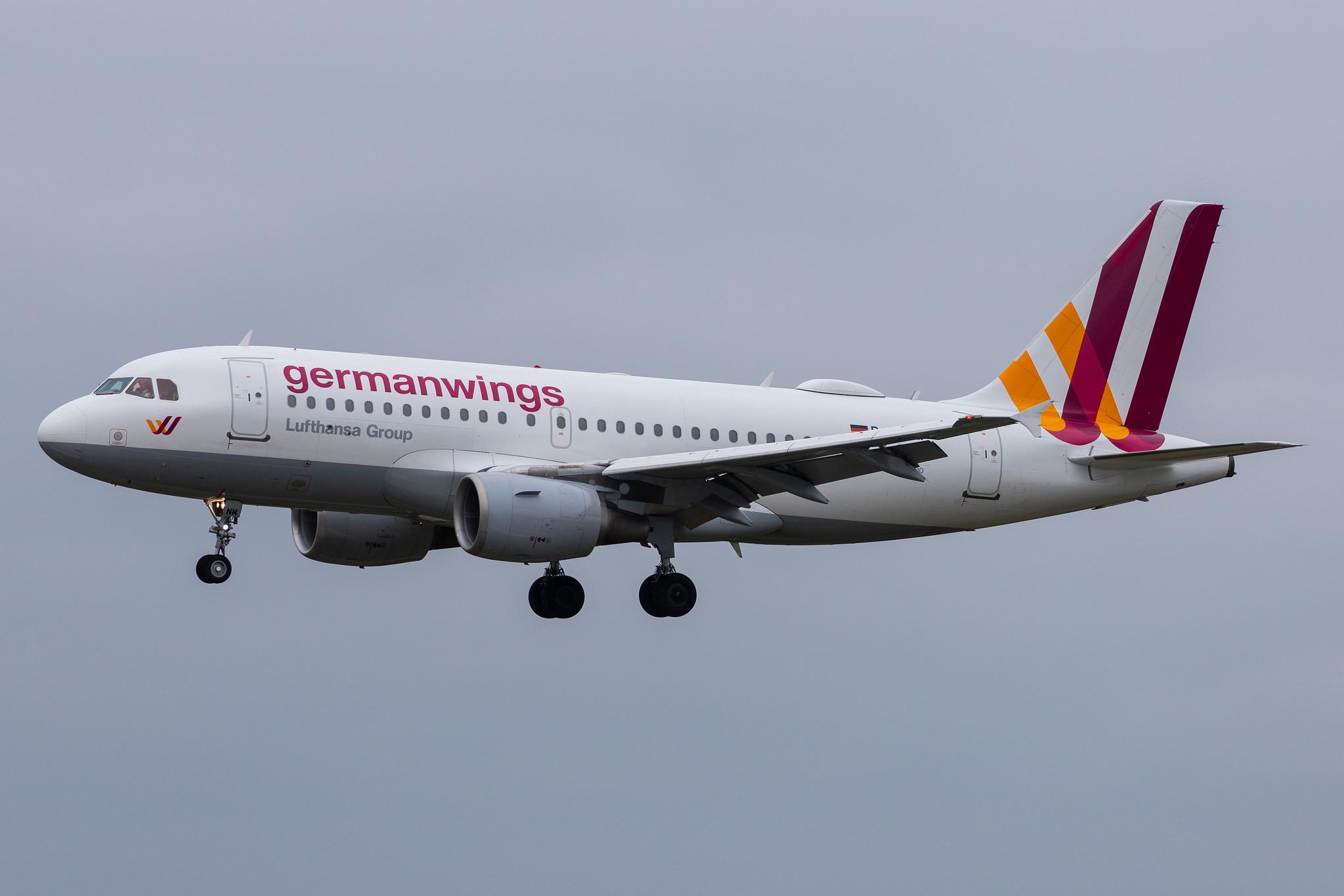 Hamburg Airport: Eurowings (EW / EWG) | Operator: Germanwings |  Airbus A319-112 A319 | D-AKNM | MSN 1089