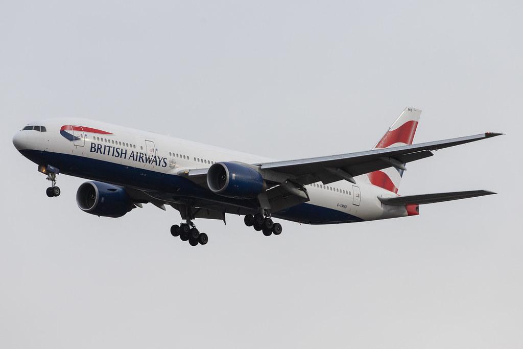 London Heathrow Airport: British Airways (BA / BAW) |  Boeing 777-236(ER) B772 | G-YMMS | MSN 36517