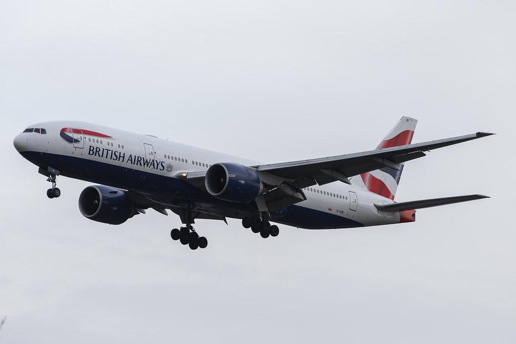 London Heathrow Airport: British Airways (BA / BAW) |  Boeing 777-236(ER) B772 | G-VIIB | MSN 27484