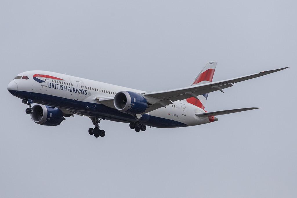 London Heathrow Airport: British Airways (BA / BAW) |  Boeing 787-8 Dreamliner B788 | G-ZBJC | MSN 38611