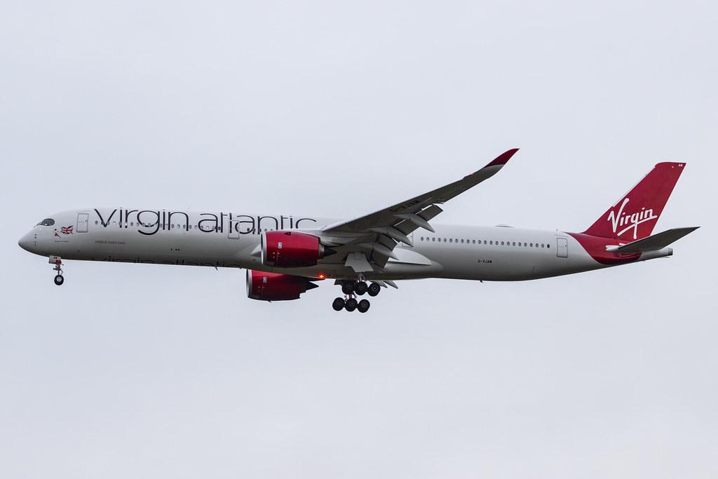 London Heathrow Airport: Virgin Atlantic (VS / VIR) |  Airbus A350-1041 A35K | G-VJAM | MSN 336