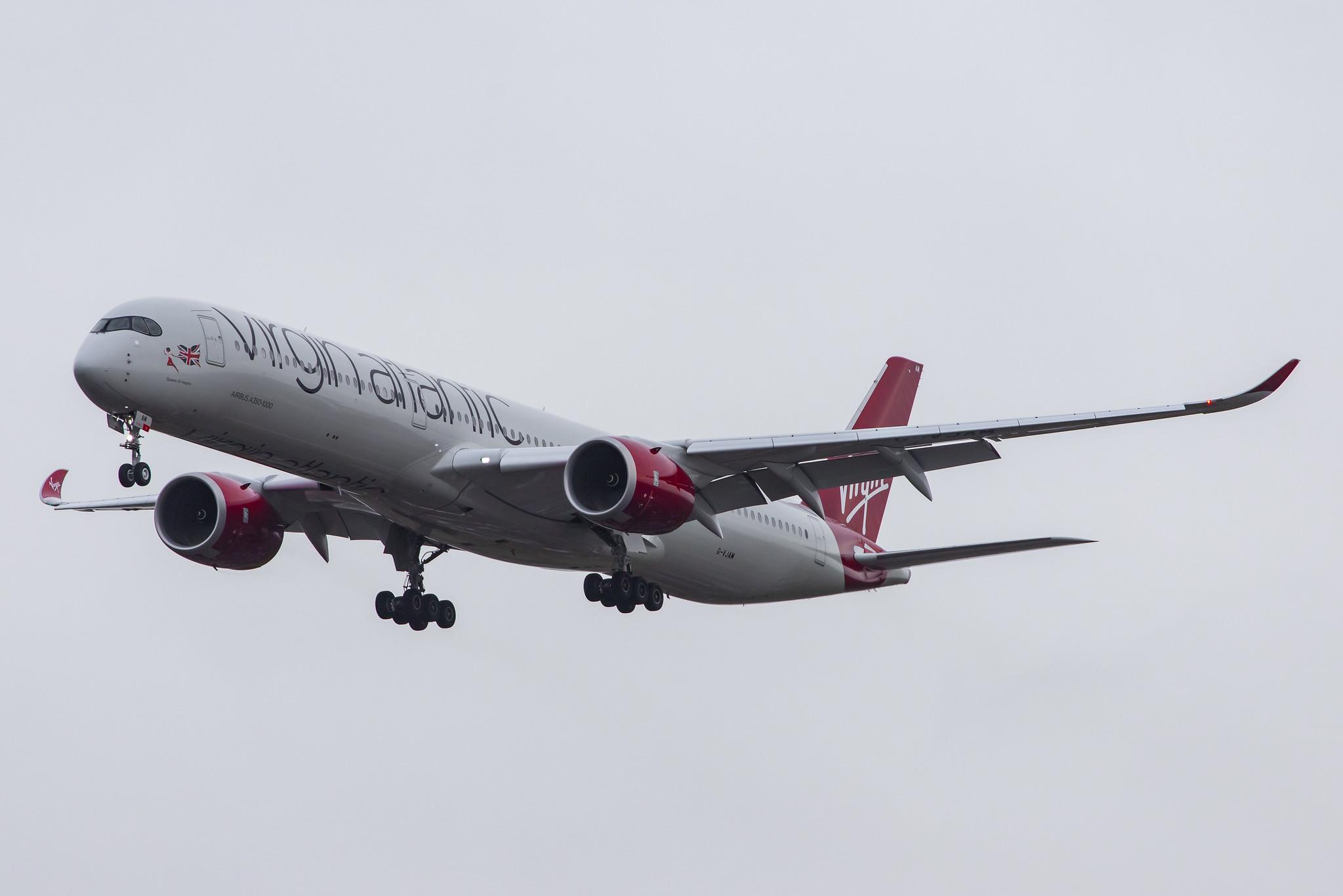 London Heathrow Airport: Virgin Atlantic (VS / VIR) |  Airbus A350-1041 A35K | G-VJAM | MSN 336