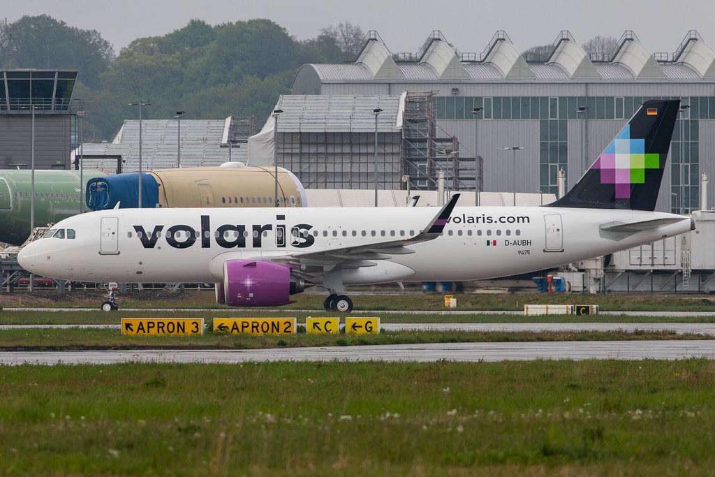 Flugplatz Hamburg-Finkenwerder: Airbus (/ AIB) |  Airbus Airbus A320-271N A20N | D-AUBH | MSN 9475 (Future:  Volaris Y4 / VOI, XA-VRP)