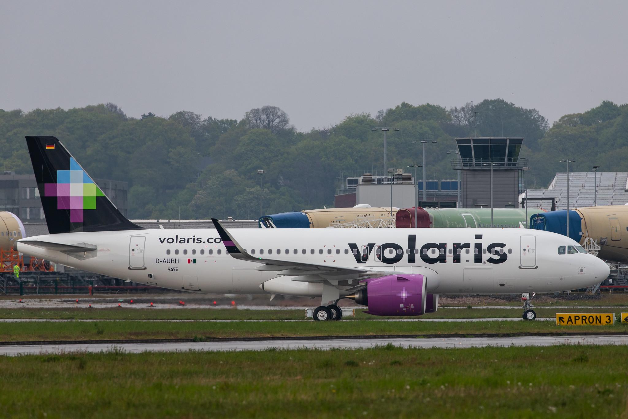 Flugplatz Hamburg-Finkenwerder: Airbus (/ AIB) |  Airbus Airbus A320-271N A20N | D-AUBH | MSN 9475 (Future:  Volaris Y4 / VOI, XA-VRP)