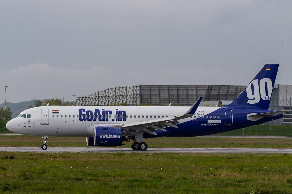 Flugplatz Hamburg-Finkenwerder: Airbus (/ AIB) |  Airbus A321-271N A21N | D-AVVV | MSN 9218 (Future: GoAir G8 / GOW, VT-WJM)