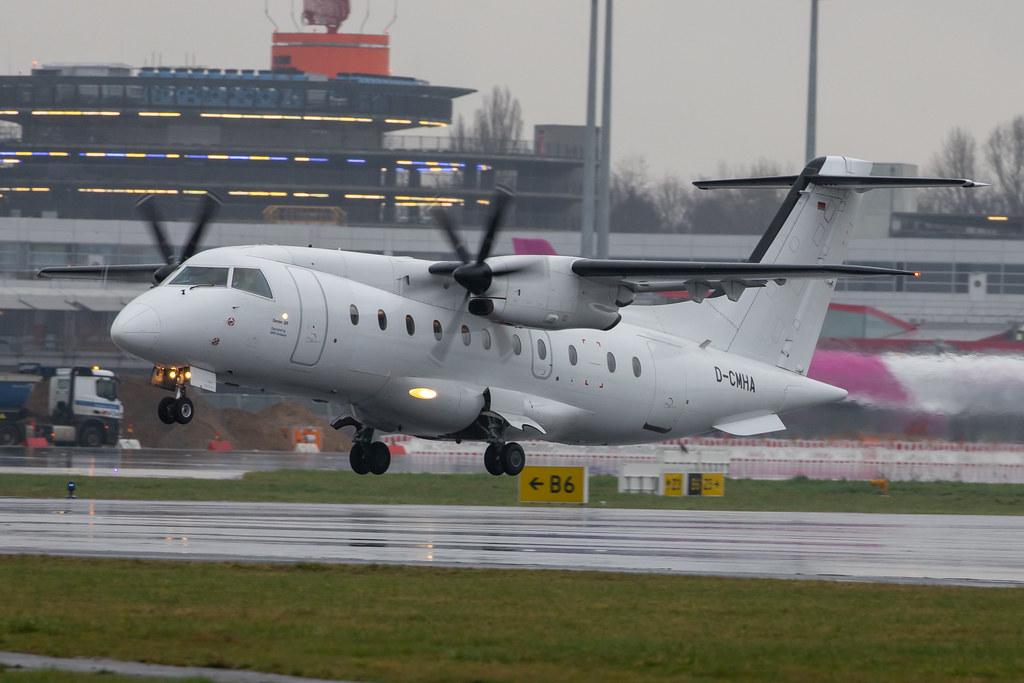 Hamburg Airport Apron: MHS Aviation (M2 / MHV) |  Dornier 328-110 D328 | D-CMHA | MSN 3023