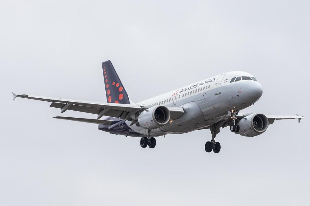 Flughafen Berlin Tegel (TXL): Brussels Airlines (SN / BEL) |  Airbus A319-112 A319 | OO-SSG | MSN 1160