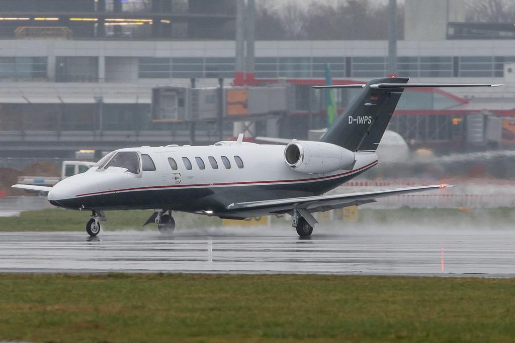 Hamburg Airport Apron: Private Owner |  Cessna 525A CitationJet CJ2+ C25A | D-IWPS | MSN 525A-0496