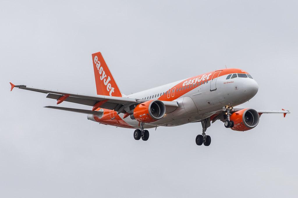 Flughafen Berlin Tegel (TXL): easyJet (U2 / EZY) |  Operator: easyJet Europe |  Airbus A319-111 A319 | OE-LQY | MSN 3683