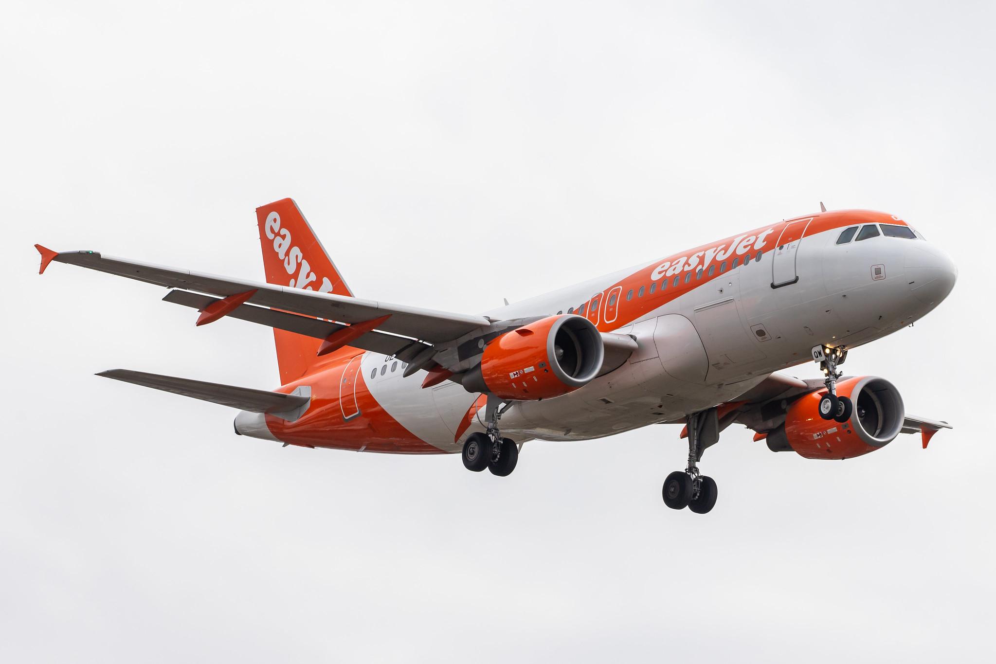 Flughafen Berlin Tegel (TXL): easyJet (U2 / EZY) | Operator: easyJet Europe |  Airbus A319-111 A319 | OE-LQW | MSN 4129