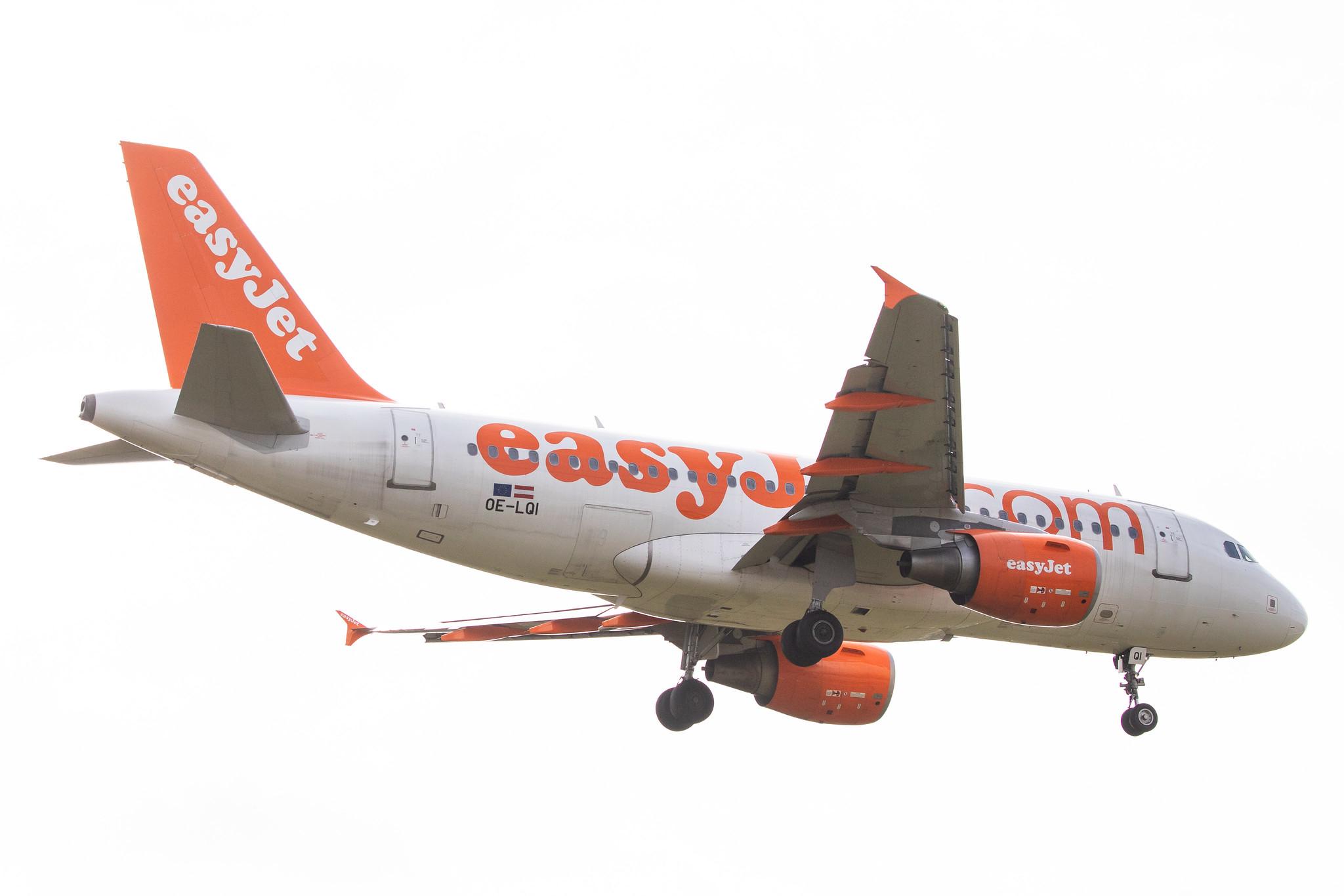 Flughafen Berlin Tegel (TXL): easyJet (U2 / EZY) | Operator: easyJet Europe |  Airbus A319-111 A319 | OE-LQI | MSN 3411