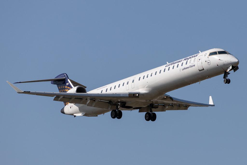 Frankfurt Airport: Lufthansa (LH / DLH) | Operator: Lufthansa CityLine |  Bombardier CRJ-900LR CRJ9 | D-ACNH | MSN 15247