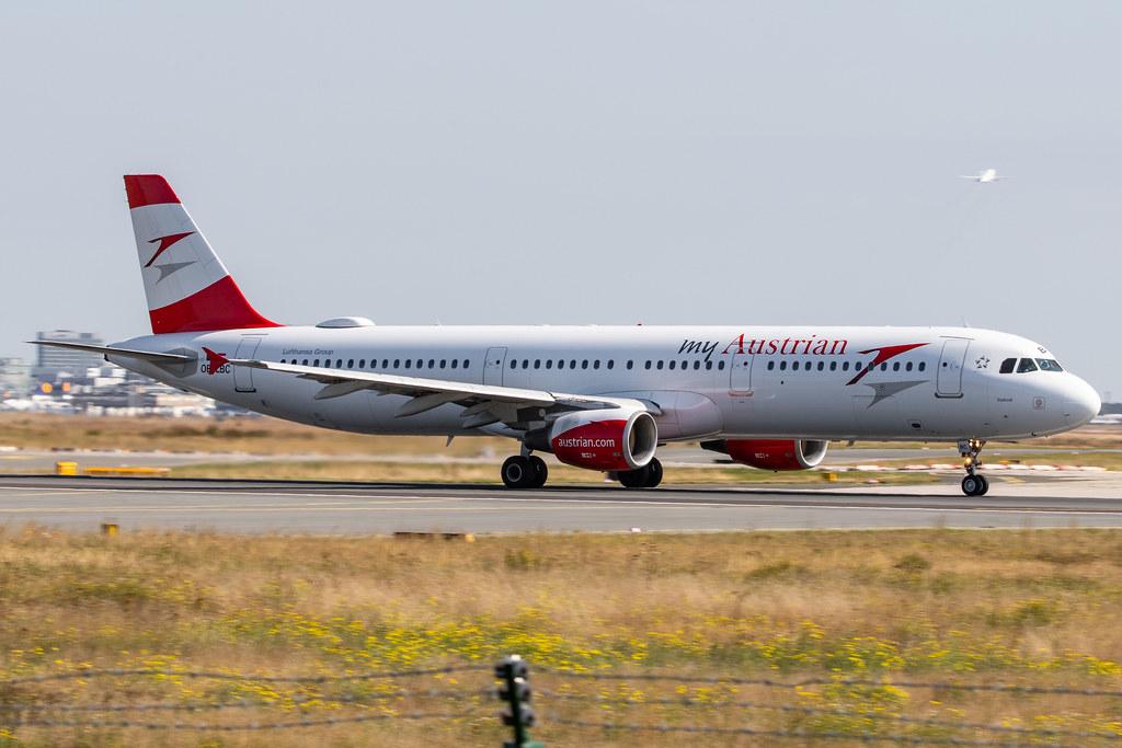 Frankfurt Airport: Austrian Airlines (OS / AUA) |  Airbus A321-111 A321 | OE-LBC | MSN 0581