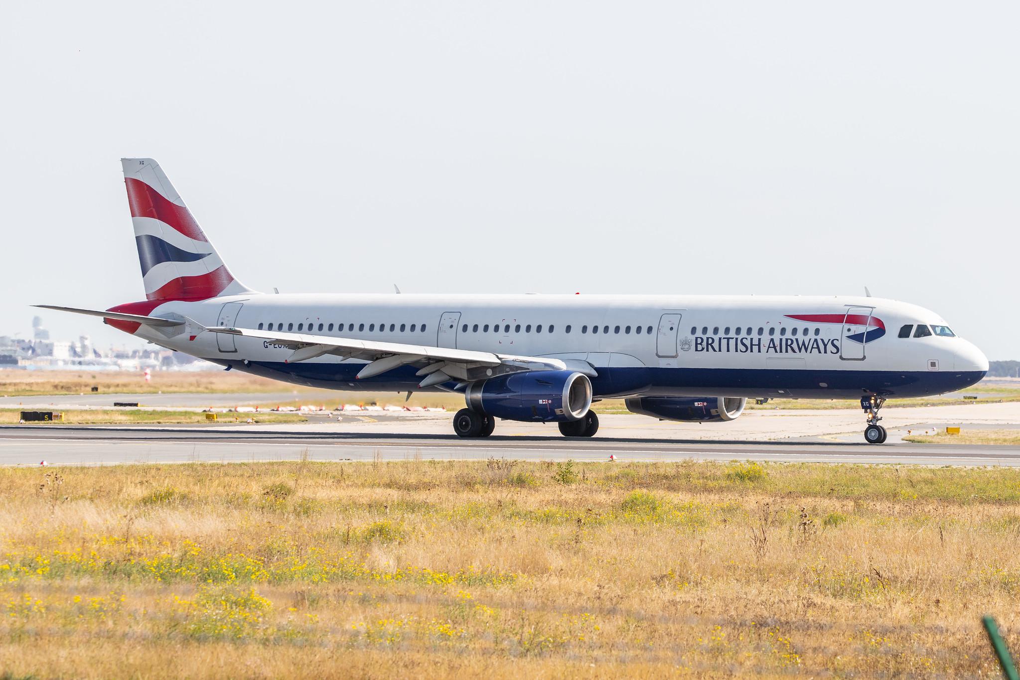 Frankfurt Airport: British Airways (BA / BAW) |  Airbus A321-231 A321 | G-EUXG | MSN 2351