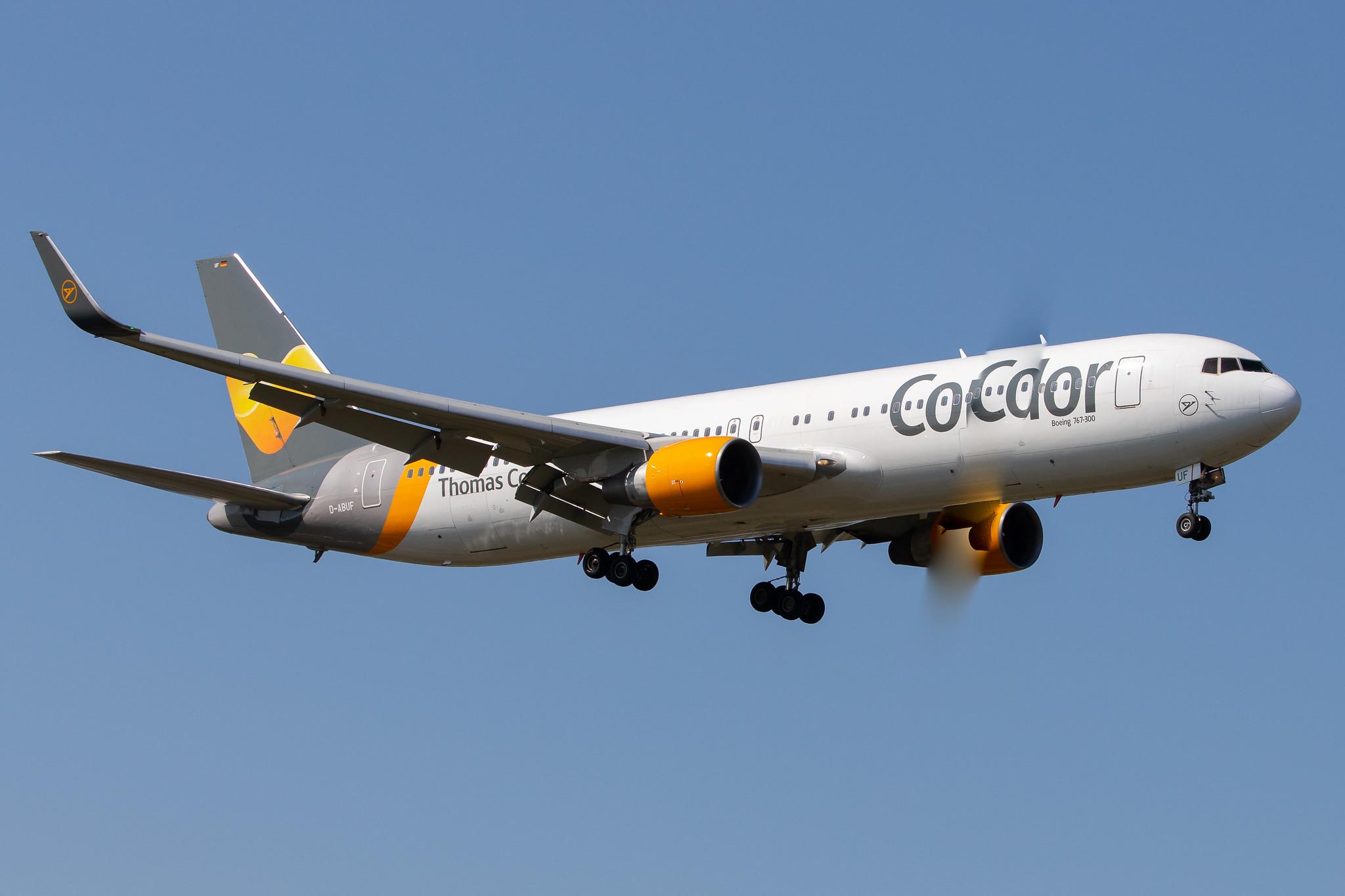 Frankfurt Airport: Condor (DE / CFG) |  Boeing 767-330(ER) B763 | D-ABUF | MSN 26985