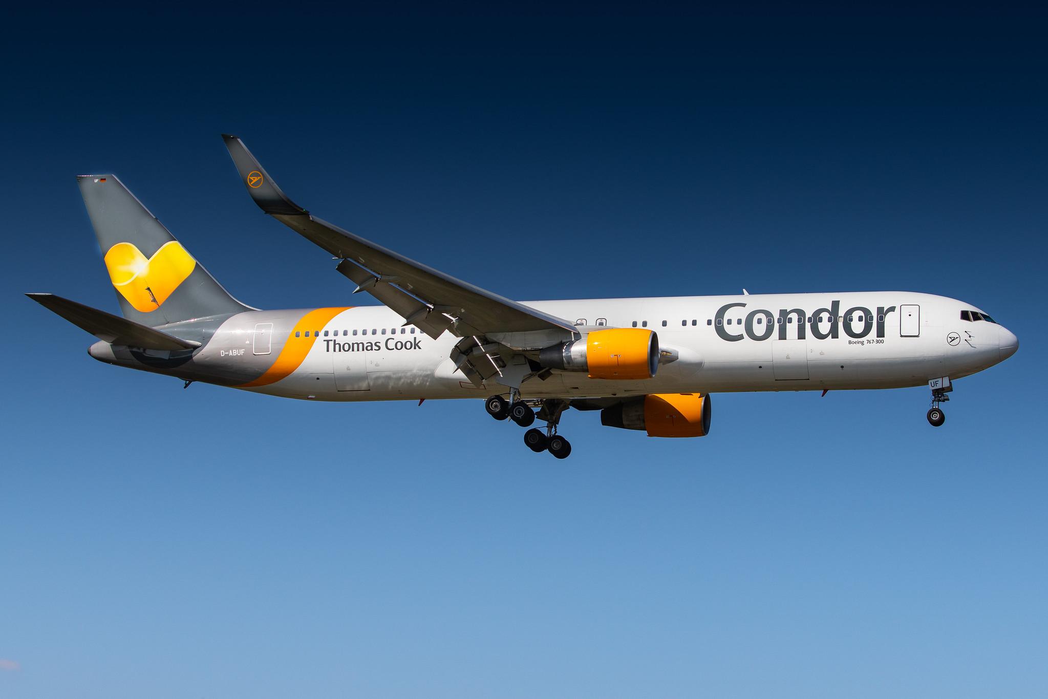 Frankfurt Airport: Condor (DE / CFG) |  Boeing 767-330(ER) B763 | D-ABUF | MSN 26985