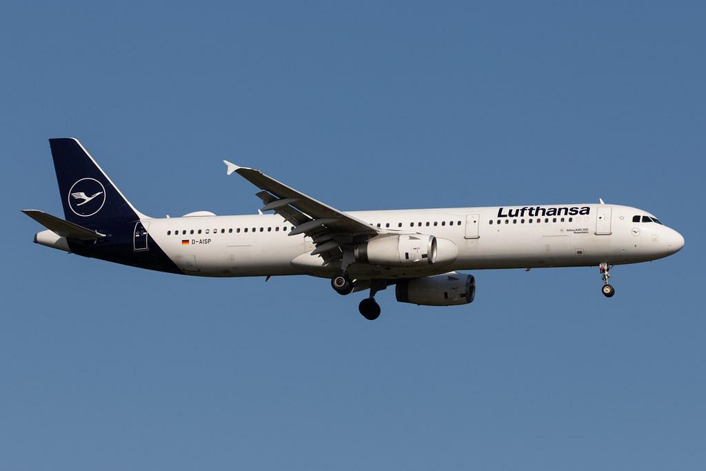 Frankfurt Airport: Lufthansa (LH / DLH) |  Airbus A321-231 A321 | D-AISP | MSN 3864