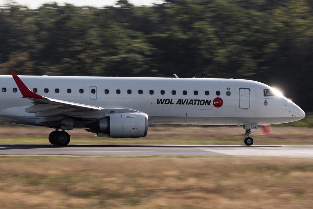 Frankfurt Airport: WDL Aviation (WH / WDL) |  Embraer E190LR E190 | D-ACJJ | MSN 19000114