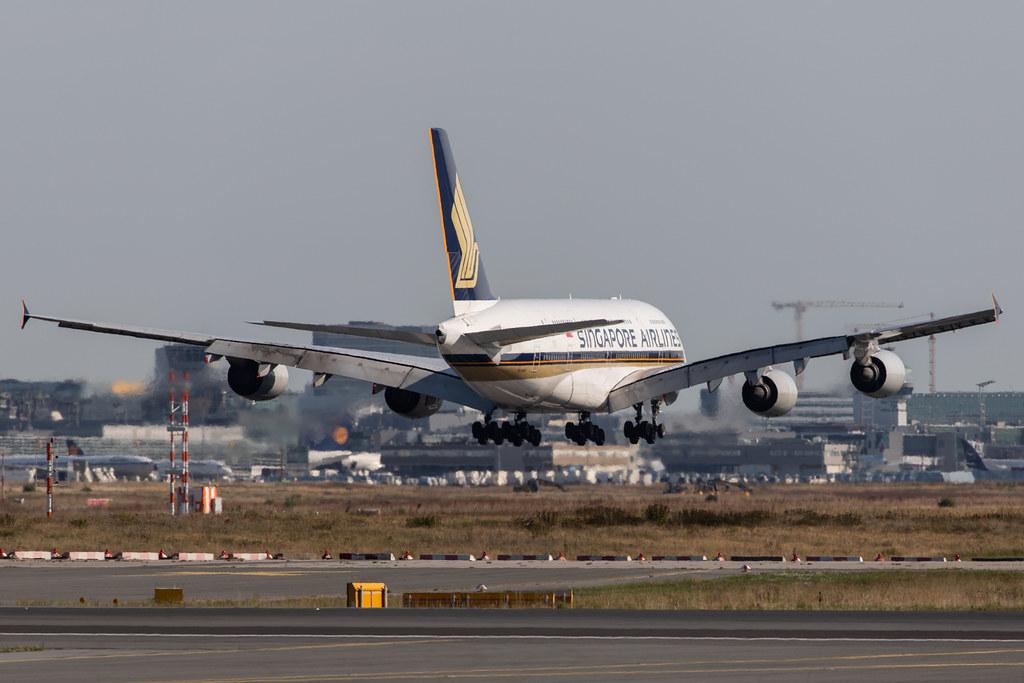 Frankfurt Airport: Singapore Airlines (SQ / SIA) |  Airbus A380-841 A388 | 9V-SKK | MSN 051