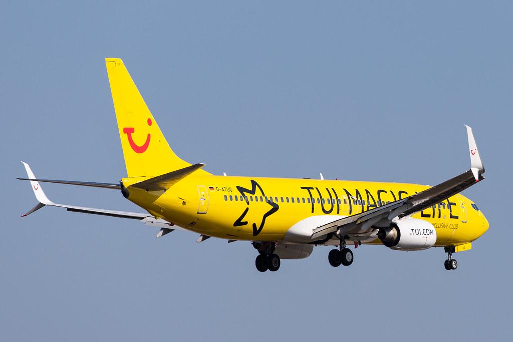Frankfurt Airport: TUI (X3 / TUI) | Operator: TUI fly |  Boeing 737-8K5 B738 | D-ATUG | MSN 34688