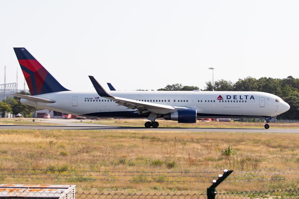 Frankfurt Airport: Delta Air Lines (DL / DAL) |  Boeing 767-332(ER) B763 | N183DN | MSN 27110