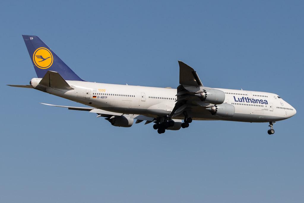 Frankfurt Airport: Lufthansa (LH / DLH) |  Boeing 747-830 B748 | D-ABYP | MSN 37839