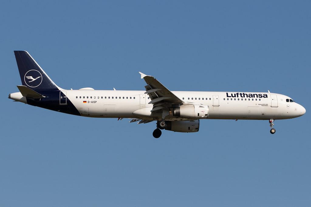 Frankfurt Airport: Lufthansa (LH / DLH) |  Airbus A321-231 A321 | D-AISP | MSN 3864