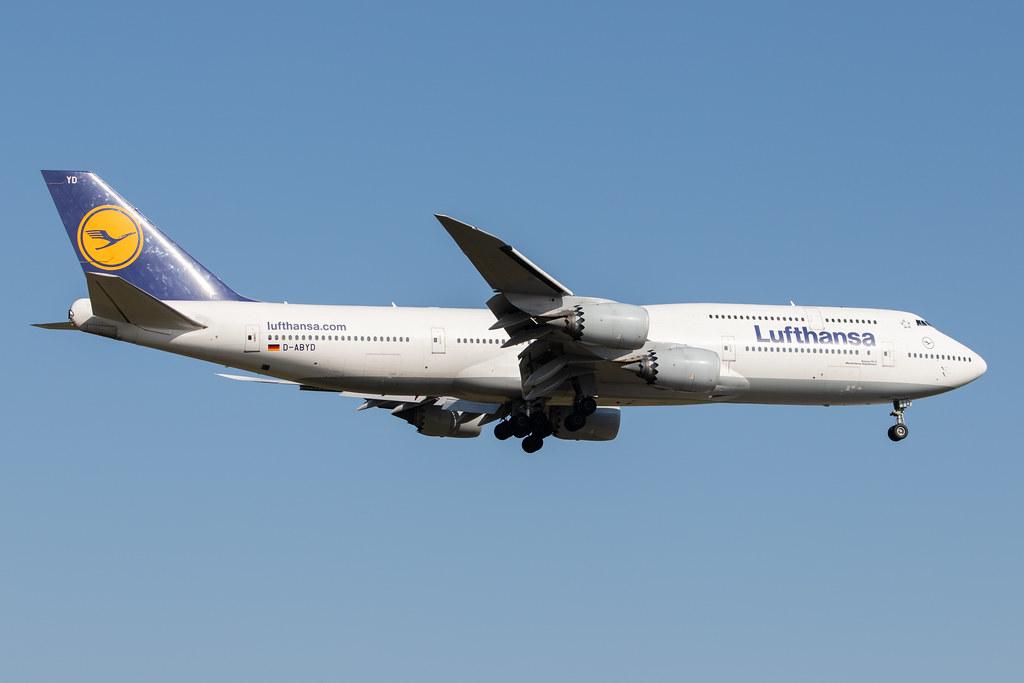 Frankfurt Airport: Lufthansa (LH / DLH) |  Boeing 747-830 B748 | D-ABYD | MSN 37829