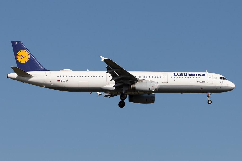 Frankfurt Airport: Lufthansa (LH / DLH) |  Airbus A321-131 A321 | D-AIRP | MSN 0564