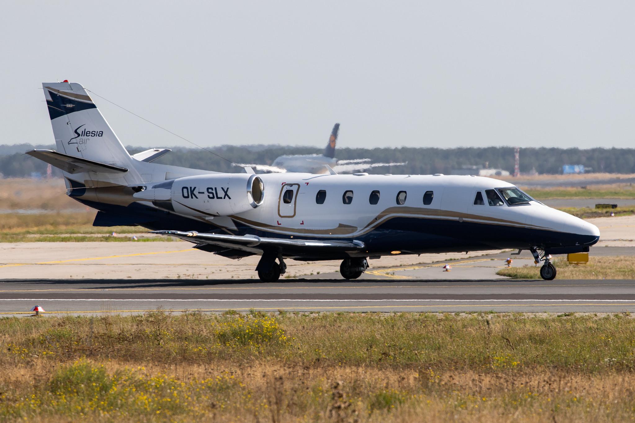 Frankfurt Airport: Silesia Air |  Cessna 560XL Citation Excel C56X | OK-SLX | MSN 560-5243