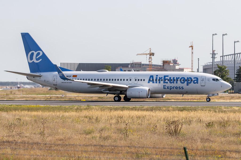 Frankfurt Airport: Air Europa (UX / AEA) | Operator: Air Europa Express |  Boeing 737-85P B738 | EC-MQP | MSN 60588