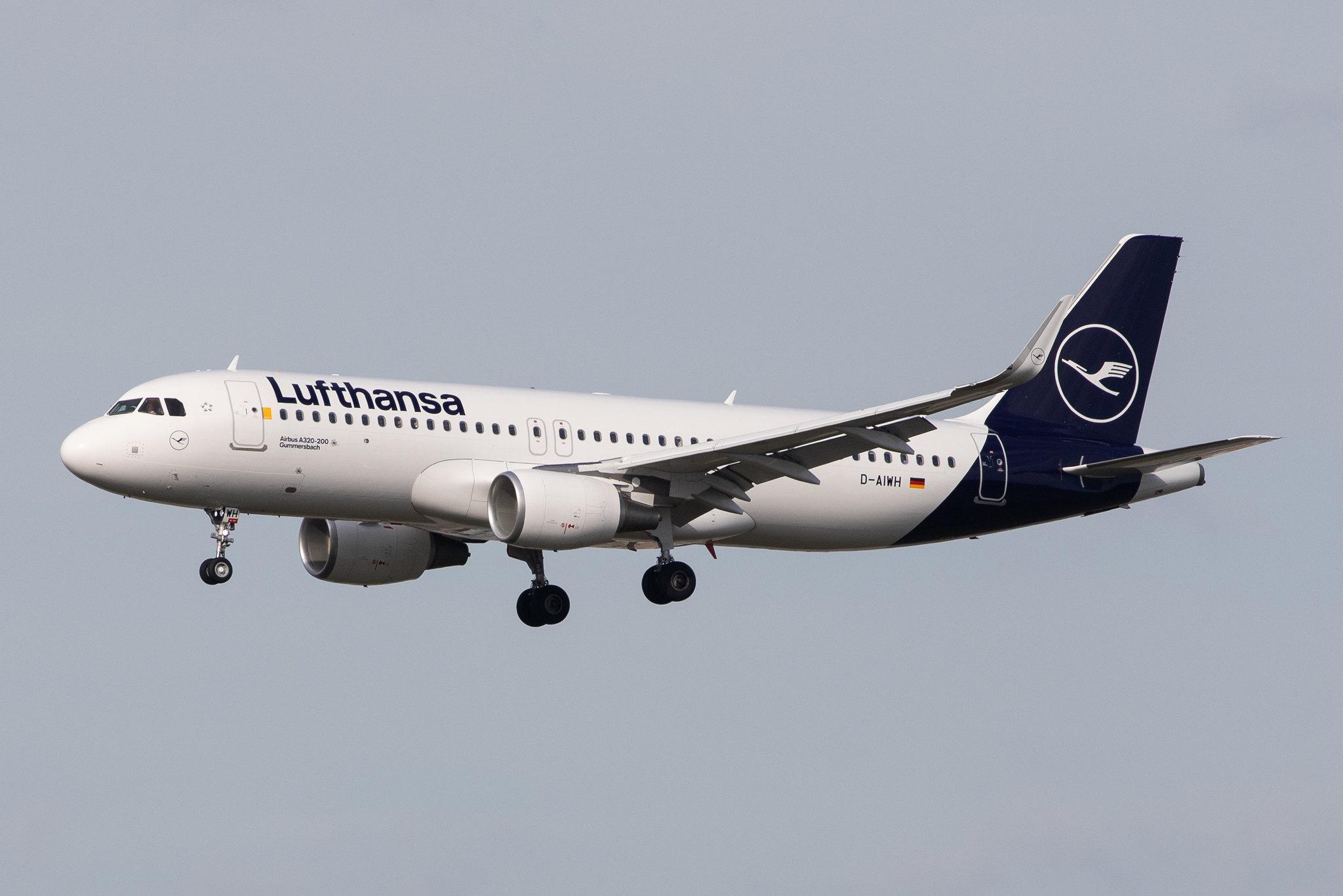 Frankfurt Airport: Lufthansa (LH / DLH) |  Airbus A320-214 A320 | D-AIWH | MSN 8911