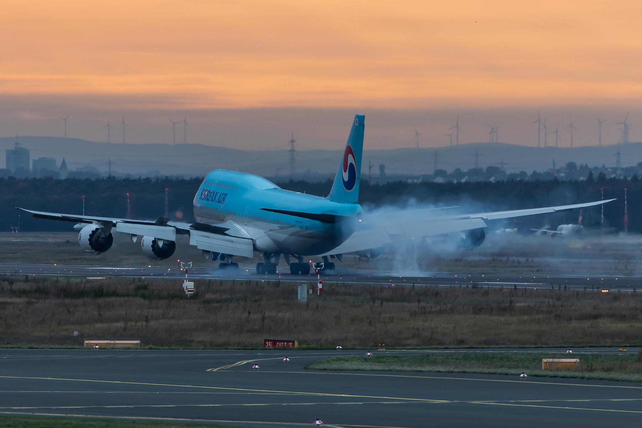 Frankfurt Airport: Korean Air (KE / KAL) |  Boeing 747-8B5 B748 | HL7632 | MSN 40907