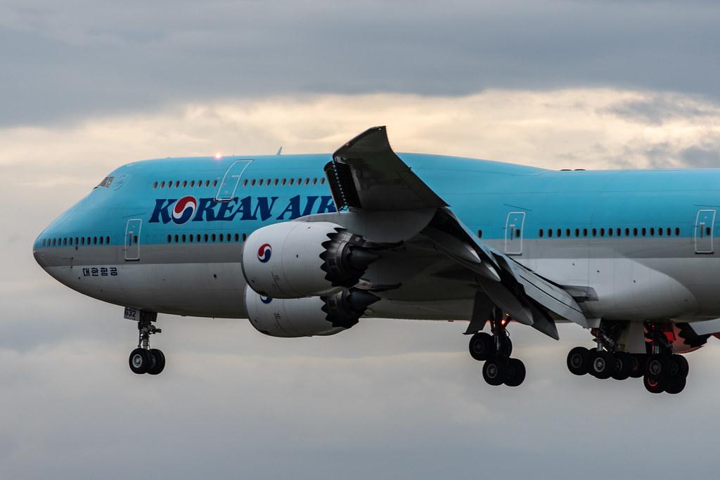 Frankfurt Airport: Korean Air (KE / KAL) |  Boeing 747-8B5 B748 | HL7632 | MSN 40907
