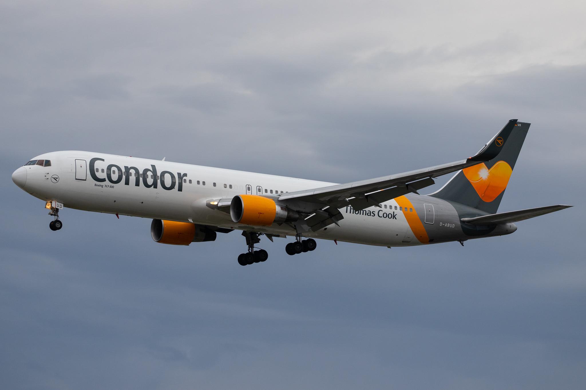 Frankfurt Airport: Condor (DE / CFG) |  Boeing 767-330(ER) B763 | D-ABUD | MSN 26983