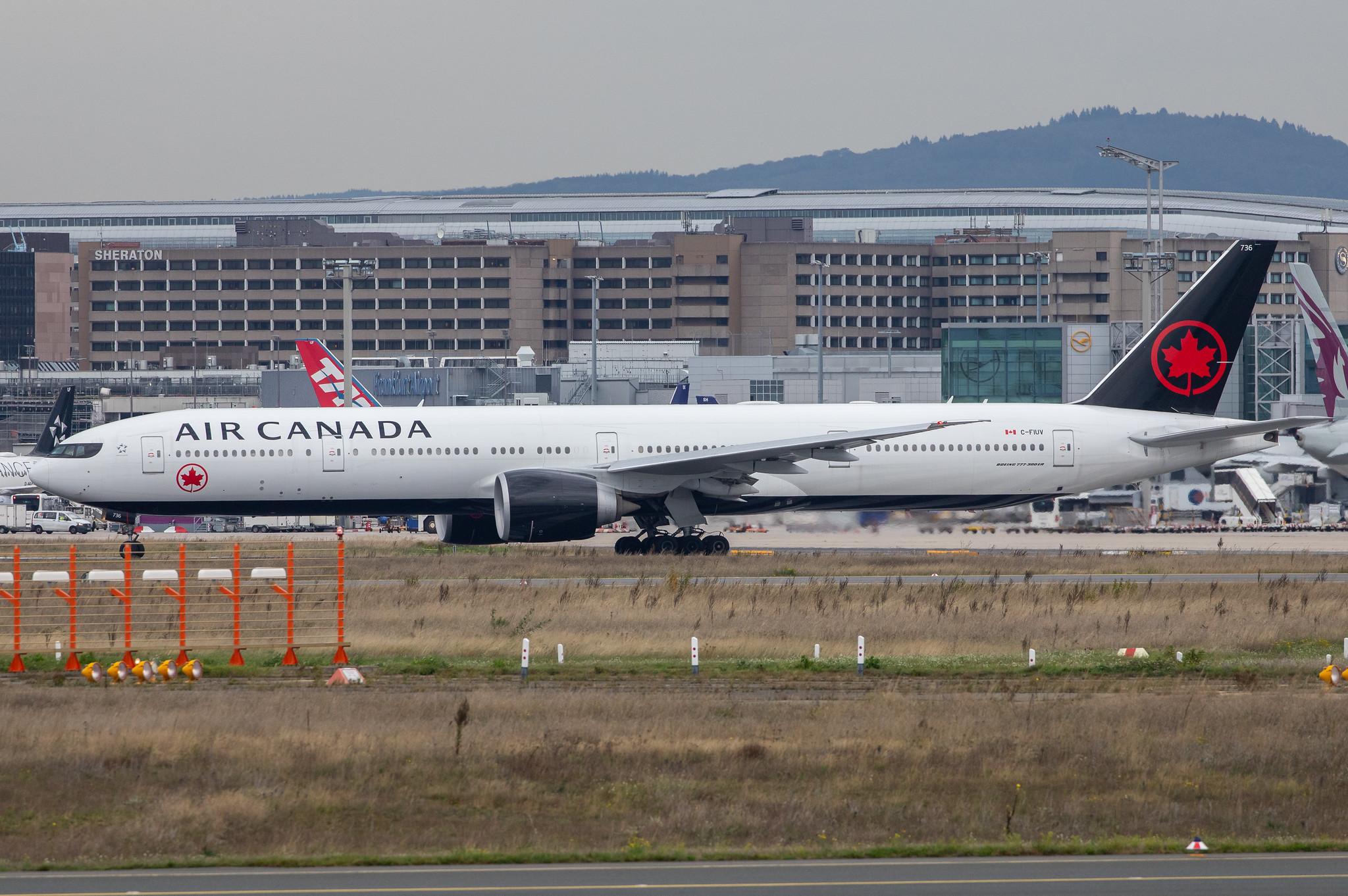 Frankfurt Airport: Air Canada (AC / ACA) |  Boeing 777-333(ER) B77W | C-FIUV | MSN 35248