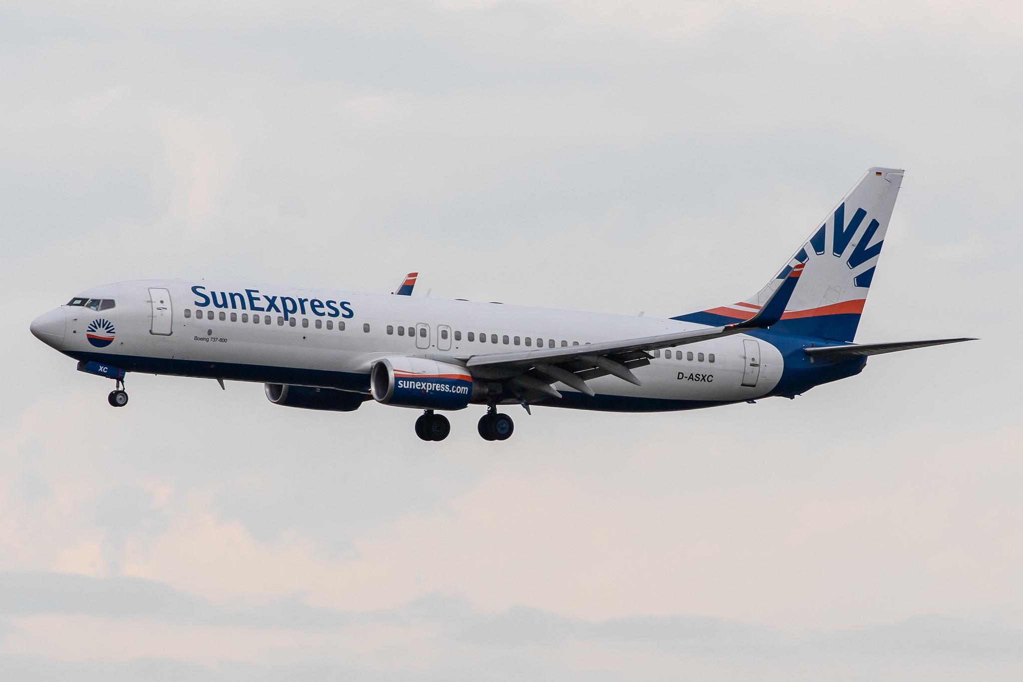 Frankfurt Airport: SunExpress (XQ / SXS) | Operator: SunExpress Deutschland |  Boeing 737-86N B738 | D-ASXC | MSN 30806