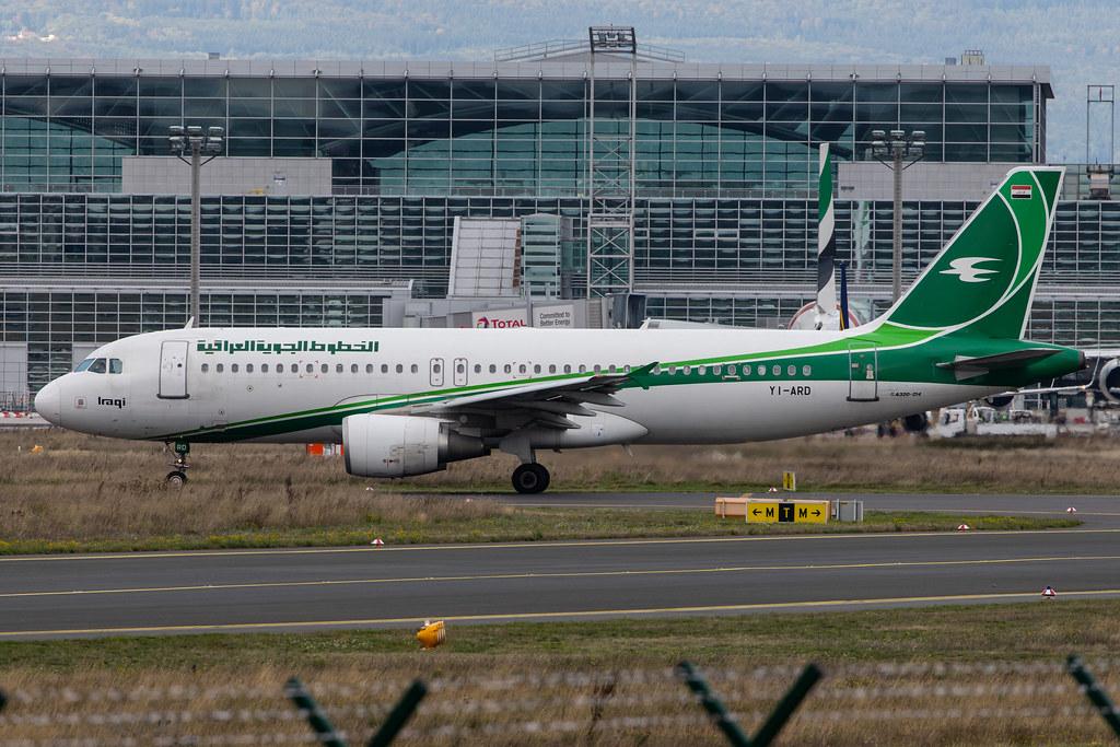 Frankfurt Airport: Iraqi Airways (IA / IAW) |  Airbus A320-214 A320 | YI-ARD | MSN 5464